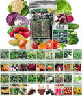 Starter Seed Kit: 15,000+ Seeds, 40 Heirloom Fruit & Vegetable Varieties – Perfect Gardening Gift - Planting Instructions - Indoors, Outdoors, or Hydroponically