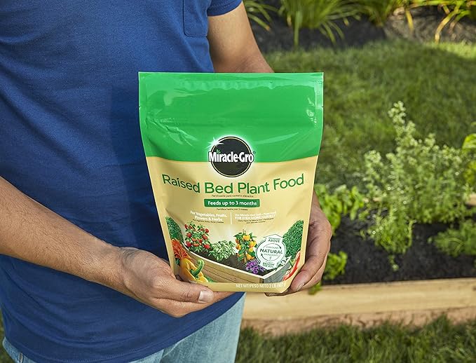 Miracle-Gro Raised Bed Plant Food, 2-Pound