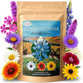 Created By Nature Pennsylvania Wildflower Seed Mix, 15 Flower Varieties, 50,000 Seeds