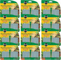 Scotts Indoor Plant Food Spikes, Includes 48 Spikes - Continuous Feeding for all Flowering and Foliage Houseplants - NPK 6-12-6, 48 Count (Pack of 12)