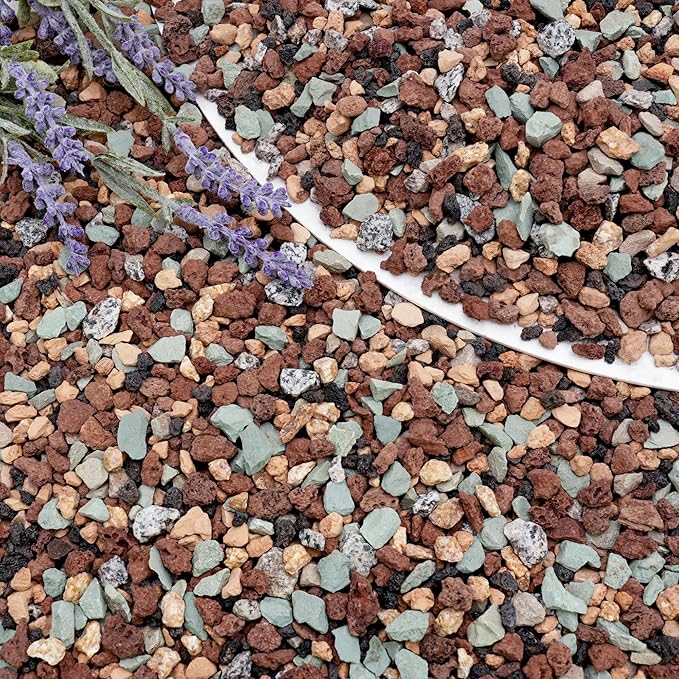 18LB Lava Rocks for Plants-3/8 Volcanic Rock for Succulent Potting Mix, Cactus, Orchids & Bonsai-Porous Horticultural Grit for Drainage, Aeration & pH Balance - Decorative Top Dressing