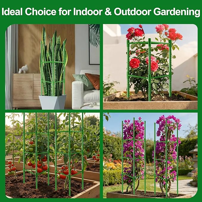 WAENLIR Plant Cages & Supports (51inch 3Pack)