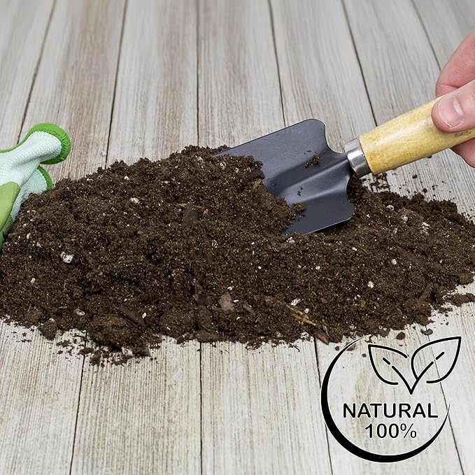 Soil Sunrise Banana Tree Potting Soil Mix (12 Quarts) – Hand-Blended Indoor/Outdoor Mix for Healthy Banana Plants – Enhances Drainage & Root Support – Made in USA