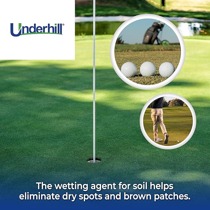 Underhill UHTRPEL Tournament-Ready Wetting Agent Pellets Soil Surfactant for Lawn, Garden, Turf Grass, Golf Greens, 1 Tablet