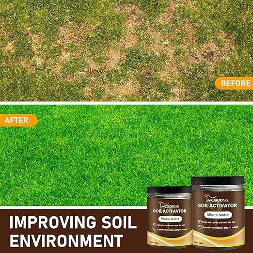 2Pcs Soil Activator, Soil Pro Activator, Nauticos SoilActivator, Organic Soil Activators and Plant Fertilizers Enhance Growth for Vegetables & All Plants