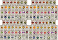 Set of 124 Premium Variety Flower Seed Packets - Heirloom Non-GMO and Proudly Sourced in The USA (124)