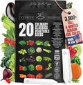 Cold Weather Vegetable Seeds – 20 Cold Tolerant Varieties, 3900+ Non-GMO Heirloom Seeds Indoor Outdoor Garden Starter Kit