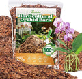 29qt Orchid Bark Horticultural Grade- Natural Mulch for Potted Plants, Root Development of Orchid Plants and Garden Soil Amendment Mix