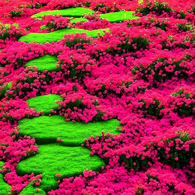 15000+ Creeping Thyme Seeds for Planting Outdoor-Perennial Magic Carpet Ground Cover Herb Plant in Your Home Garden Backyard Non-GMO
