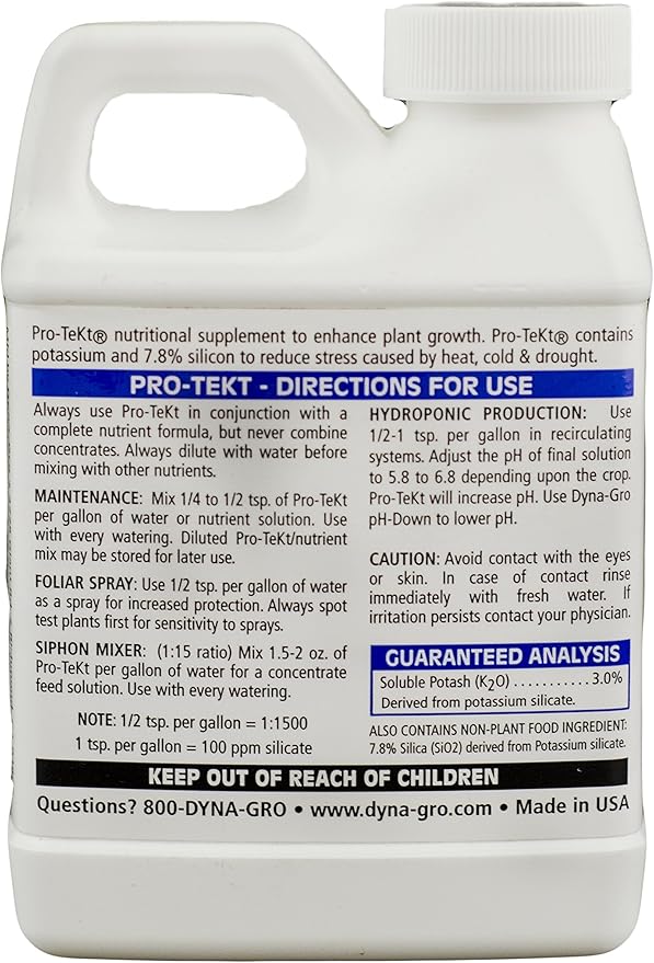 Dyna-Gro® Pro-Tekt® 0-0-3 Silicon Supplement for Plants, 8 oz