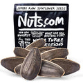 Nuts.com Jumbo Raw Sunflower Seeds (In Shell) - Unsalted, Non-GMO, USA Grown, Gluten-Free - High Protein, Heart-Healthy Snack for Eating (2lb)