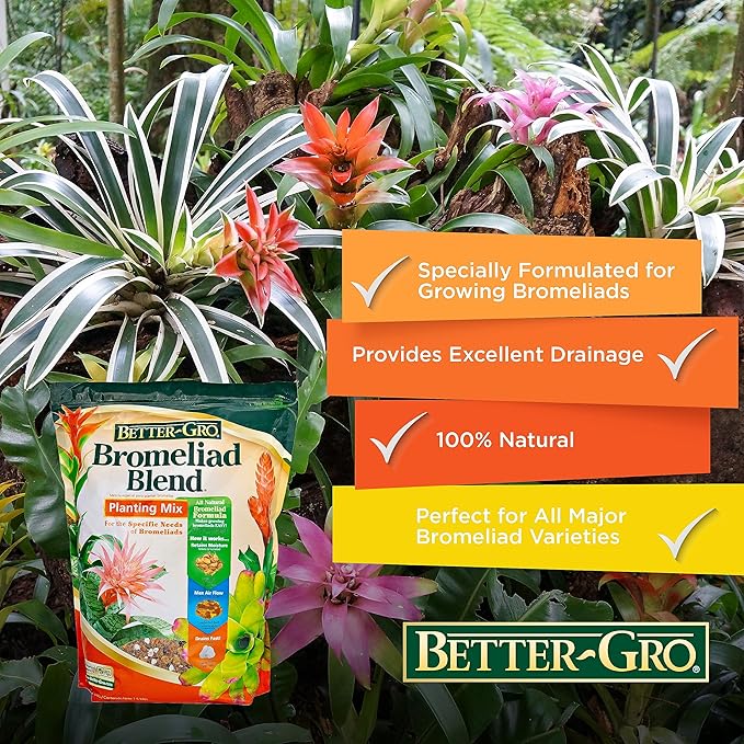 Better-GRO Bromeliad Blend 8 Quart