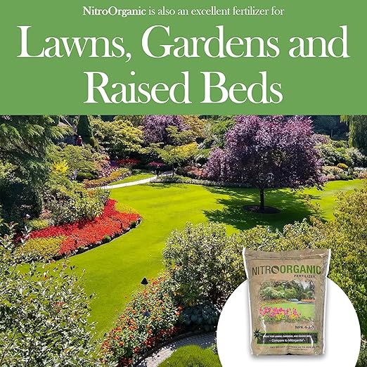 Natural Plant Food Fertilizer, 5lbs - Provides Optimal Nutrient Intake to Enhance Root Growth in Lawns, Gardens, Raised Beds, Seedlings & More - Slow Release