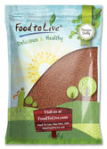 Food to Live - Brown Flax Seeds, 12 Pounds Raw Whole Flaxseed, Kosher, Vegan, Bulk. High Dietary Fiber Food. Rich in Omega-3 Fats. Great for Salads, Baked Goods, Smoothies, Oatmeal, and Yogurt.