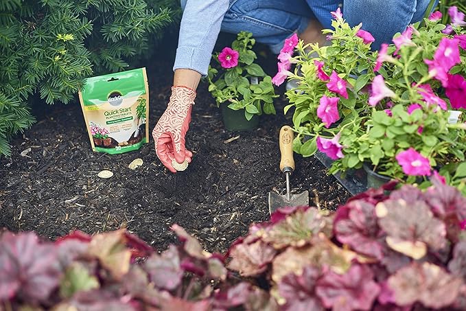 Miracle-Gro Quick Start Planting Tablets - Plant Starter Fertilizer for Flower, Vegetable, and Houseplant Transplants, OMRI Listed, 20 No Mess Tablets