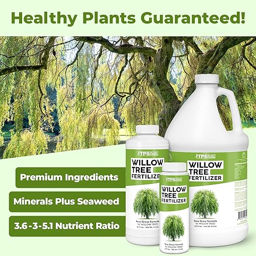 Willow Fertilizer – Liquid Plant Food for Fast Growth, Stronger Roots & Healthy Growth, 32 oz