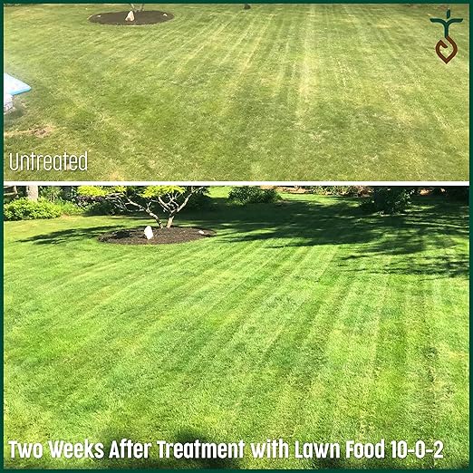Purely Organic Products Lawn Food 10-0-2, 25 LB (Covers 6,250 Square Feet)