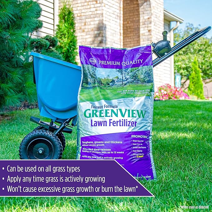 GreenView Fairway Formula Lawn Fertilizer - 16.5 lb. Bag - Covers 5,000 sq. ft.