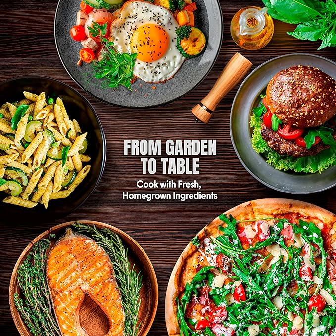 Fall & Winter Rosemary Seeds for Indoor & Outdoor Planting – 100+ Non-GMO Heirloom USA-Grown Aromatic Culinary Herb with High Germination (Rosmarinus officinalis)