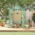 Portable Greenhouse, 57 x 57 x 76'' Greenhouses for Outdoors, Durable Small Green House Kit, Thicken PE Cover, Walk in Green Houses for Indoor Backyard Outside